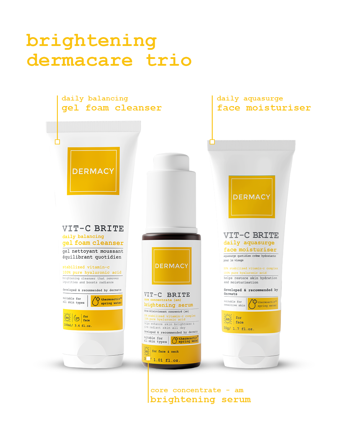 Brightening Dermacare Trio