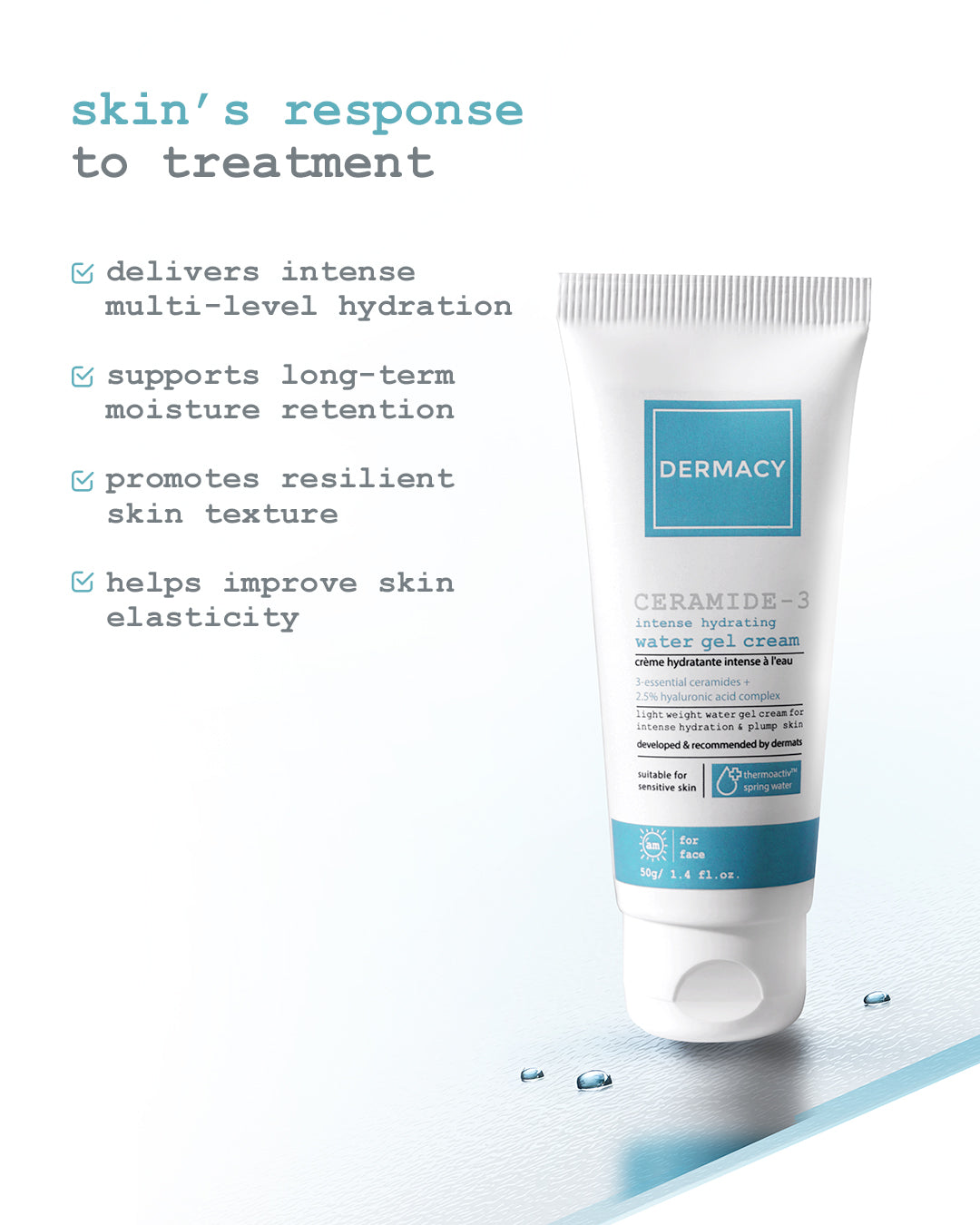 Buy Ceramide-3 Intense Hydrating Water Gel Cream Online