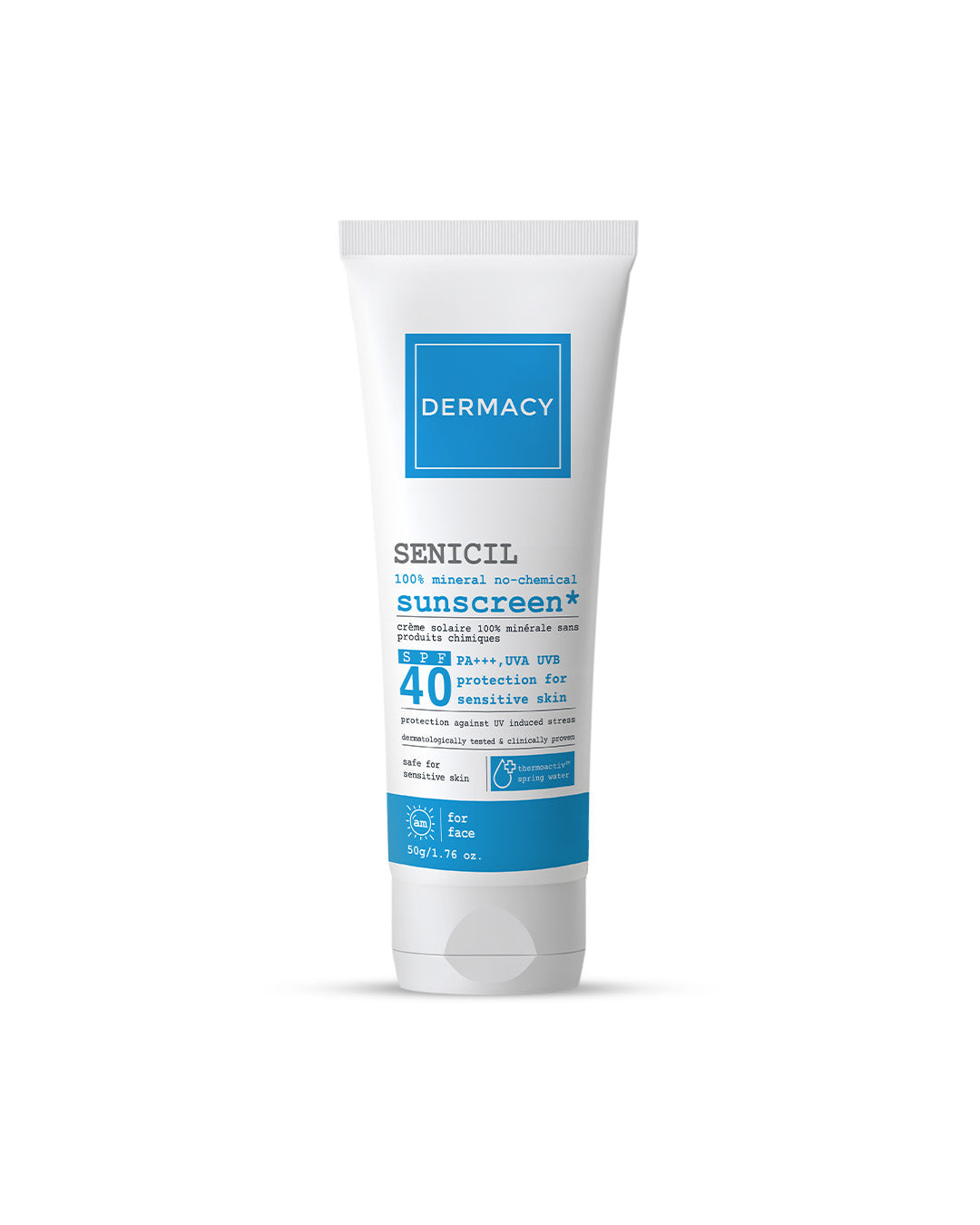 DERMACY 100% Mineral No-Chemical Sunscreen