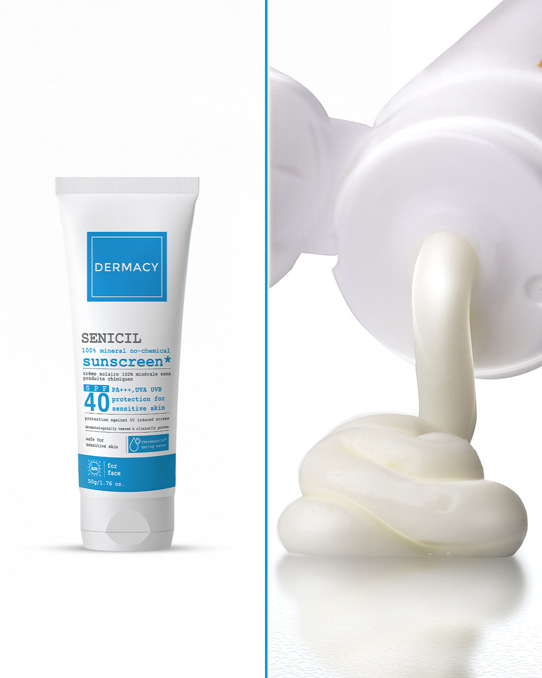 DERMACY 100% Mineral No-Chemical Sunscreen